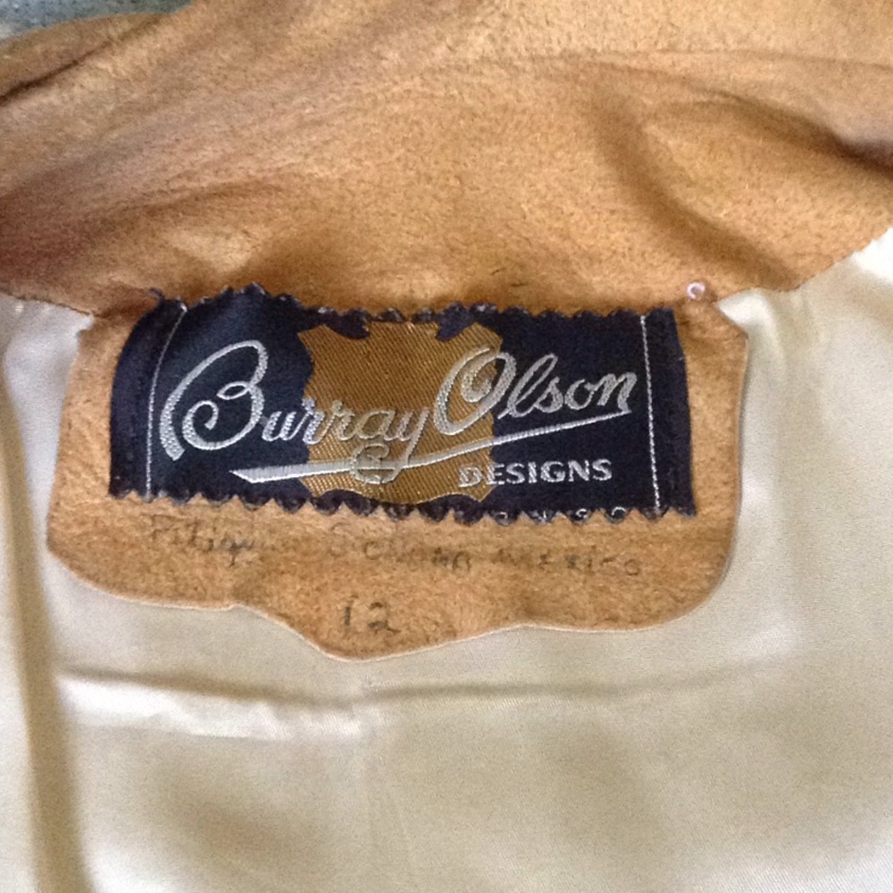 Hand stitched vintage leather jacket - Picture 4 of 8